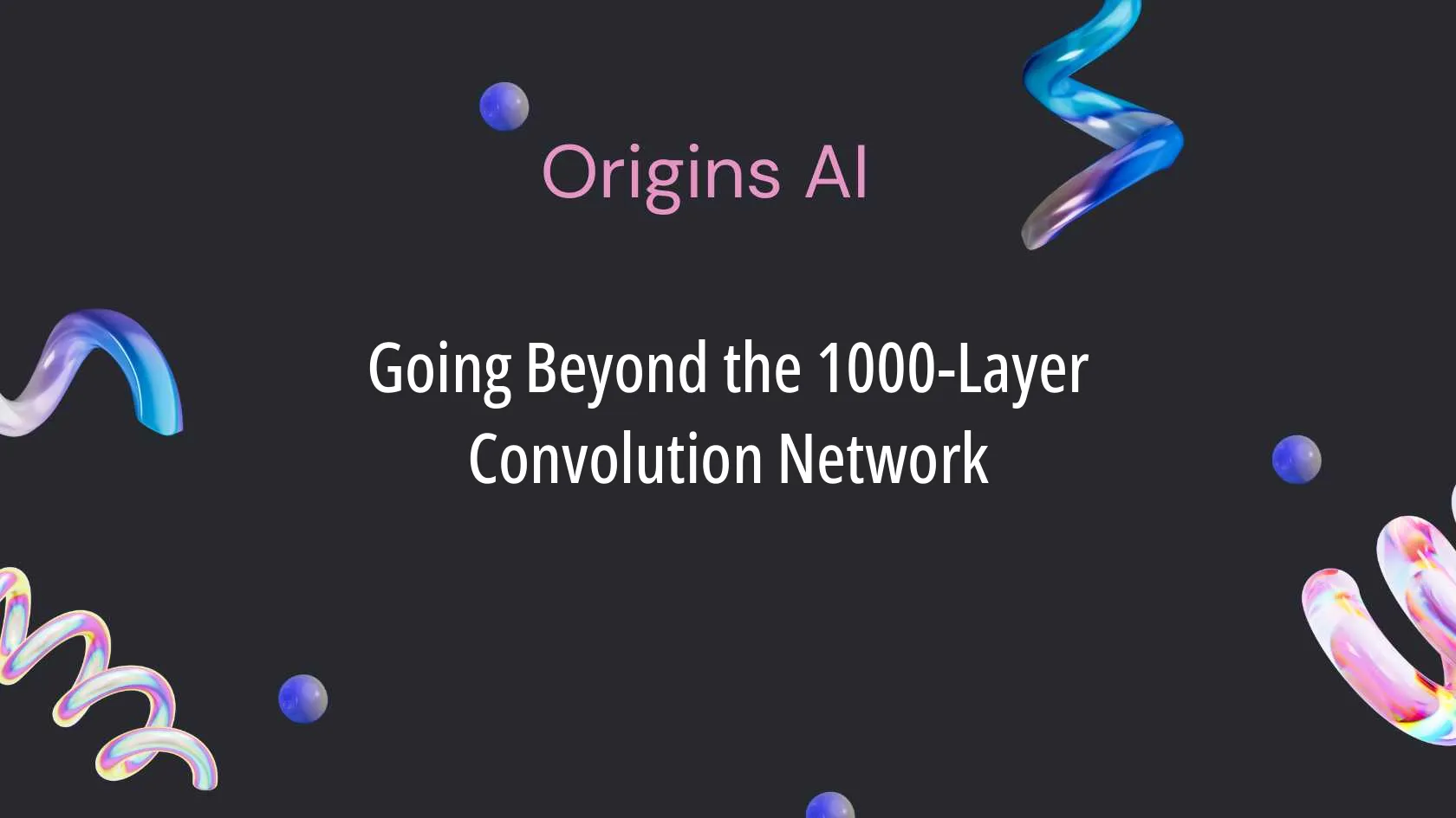 Going Beyond the 1000-Layer Convolution Network