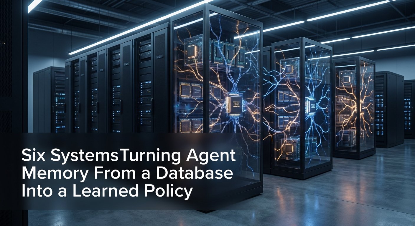 Six Systems Turning Agent Memory From a Database Into a Learned Policy