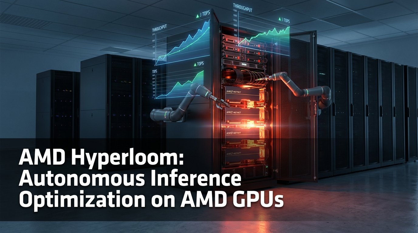 AMD Hyperloom Autonomously Tunes Inference Stacks, Delivering 1.73x Median Throughput on AMD GPUs
