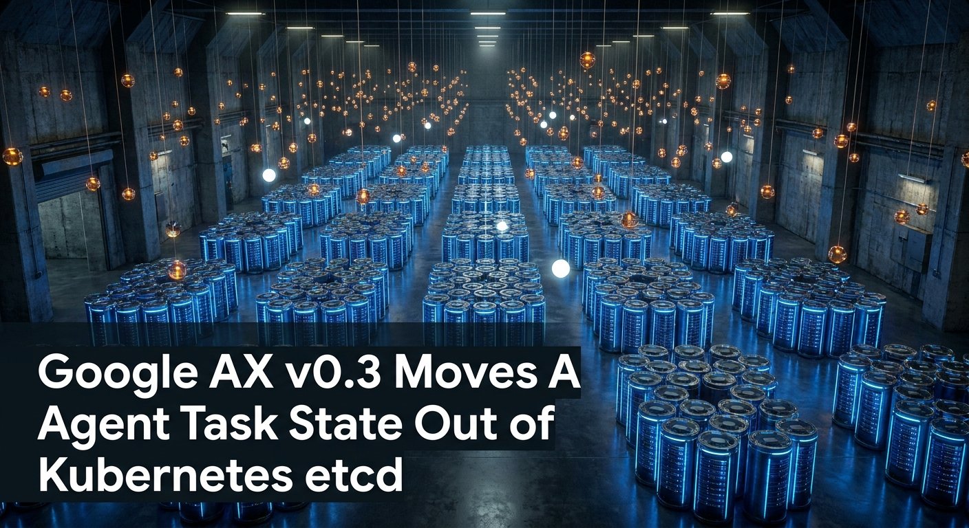 Google AX v0.3 Moves Agent Task State Out of Kubernetes etcd