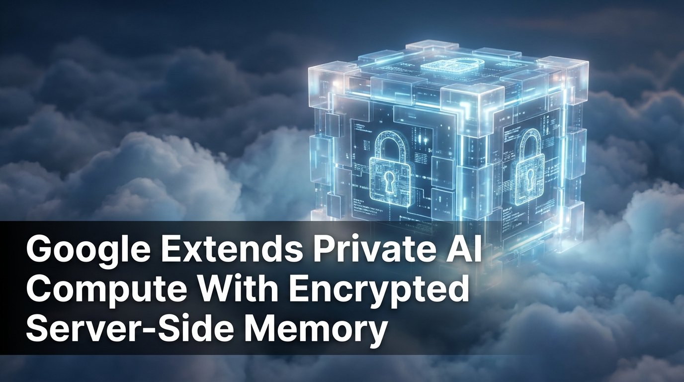 Google Extends Private AI Compute With Encrypted Server-Side Memory