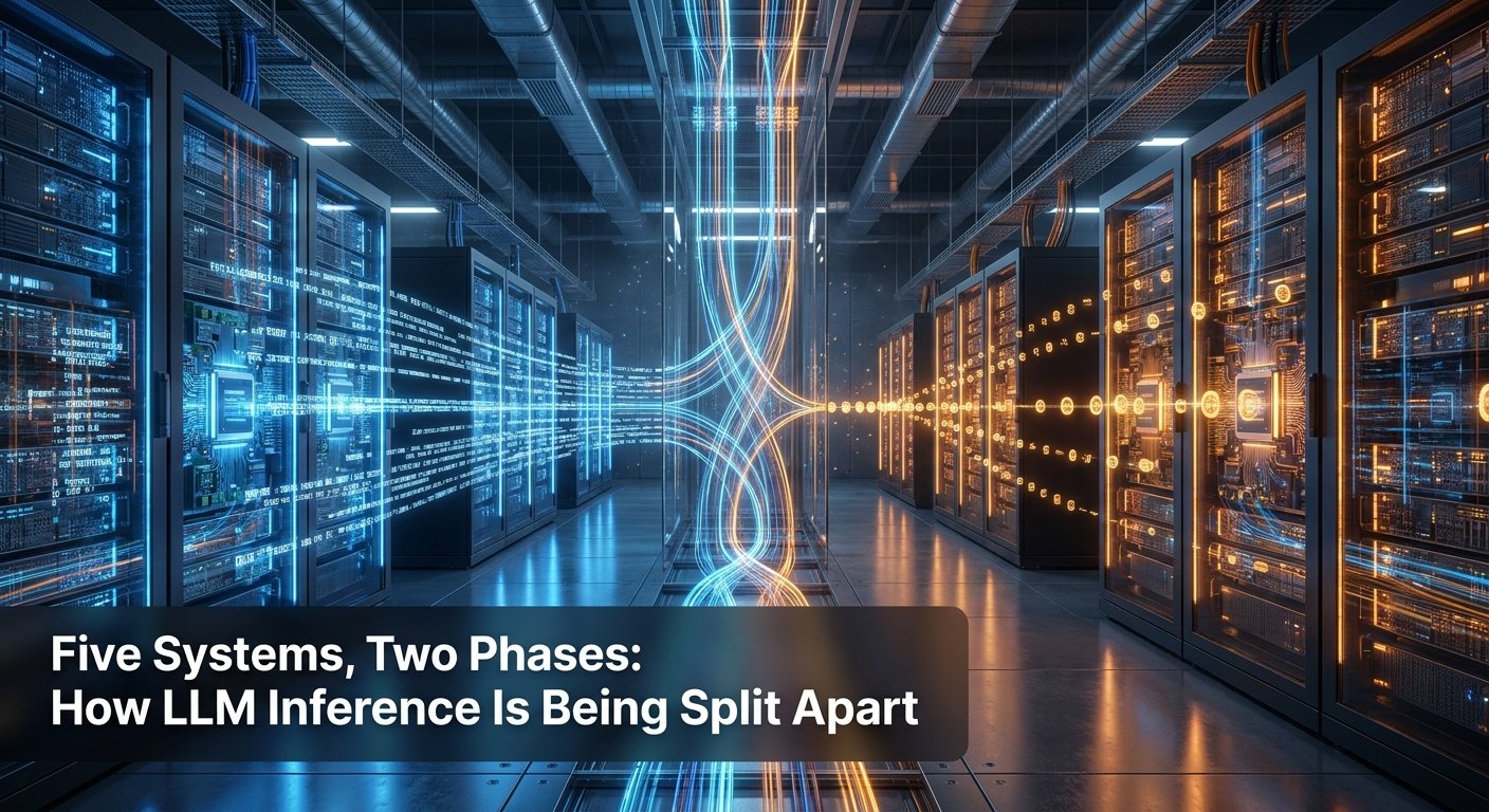 Five Systems, Two Phases: How LLM Inference Is Being Split Apart