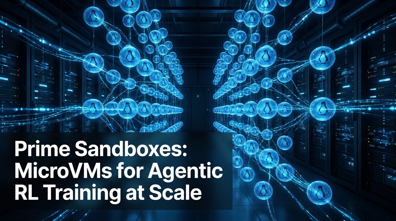 Prime Sandboxes: Why the Agent's Execution Environment Is Now a Training Variable