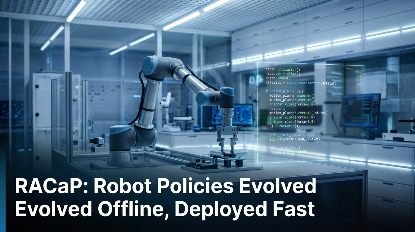 RACaP Moves Robot Code Generation Out of the Real-Time Loop