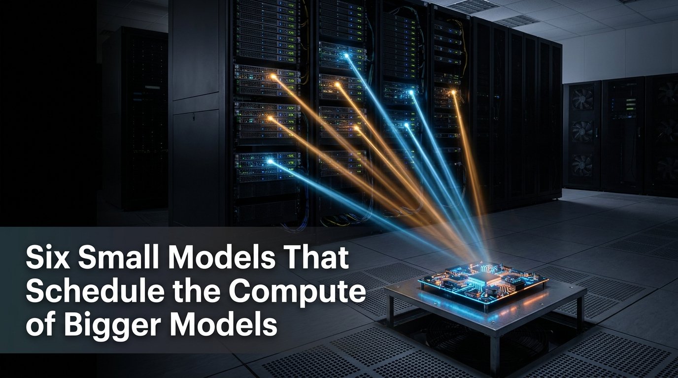 Six Small Models That Schedule the Compute of Bigger Models