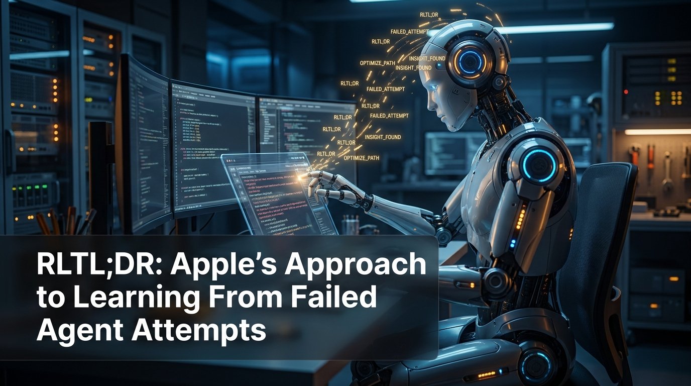 RLTL;DR: Apple’s Approach to Learning From Failed Agent Attempts